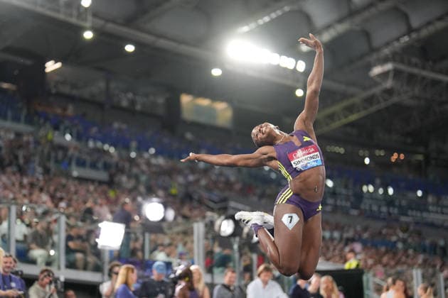 Megan Simmonds during the IAAF Diamond League Golden Gala Pietro Mennea at the Olimpico Stadium in Rome, Italy on June 04, 2026 - Athletic.  Copyright: xAlfredoxFalcone xLaPressex