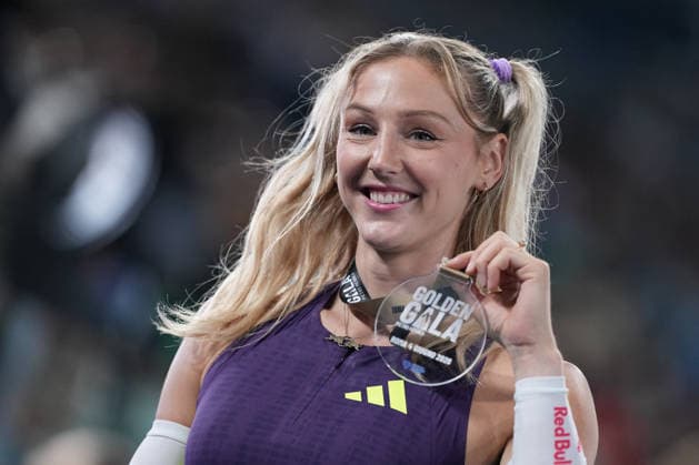 Molly Caudery during the IAAF Diamond League Golden Gala Pietro Mennea at the Olimpico Stadium in Rome, Italy on June 04, 2026 - Athletic.  Copyright: xAlfredoxFalcone xLaPressex