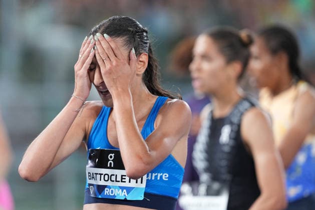 Nadia Battocletti during the IAAF Diamond League Golden Gala Pietro Mennea at the Olimpico Stadium in Rome, Italy on June 04, 2026 - Athletic.  Copyright: xAlfredoxFalcone xLaPressex