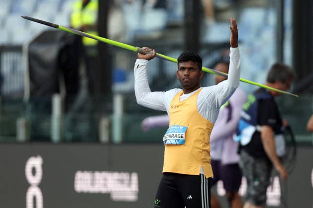 ATHLETICS - Athletics Internationals - Golden Gala Pietro Mennea - Wanda Diamond League Photo by IPA ABACAPRESS.COM85326909 - ROME, Italy - June 4, 2026: Rumesh Tharanga PATHIRAGE win Javelin Throw Men. The world s top track and field athletes compete at the Golden Gala Pietro Mennea at Rome s Olympic Stadium, the fifth stop of the 2026 Wanda Diamond League season. The prestigious meeting brings together international stars for an evening of elite performances in one of athletics most iconic events. Roma Italy  Copyright: xIPAxSport ABACAx