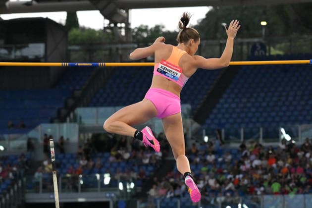 RECORD DATE NOT STATED 4th June 2026; Stadio Olimpico, Rome, Italy; Wanda Diamond League, Golden Gala Athletics; KENNEDY Nina AUS Pole Vault Women AllShotxLive