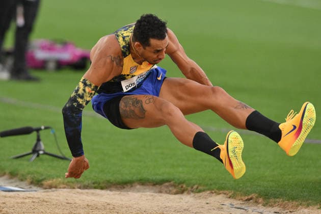 RECORD DATE NOT STATED 4th June 2026; Stadio Olimpico, Rome, Italy; Wanda Diamond League, Golden Gala Athletics; DOS SANTOS Almir BRA Triple Jump Men AllShotxLive