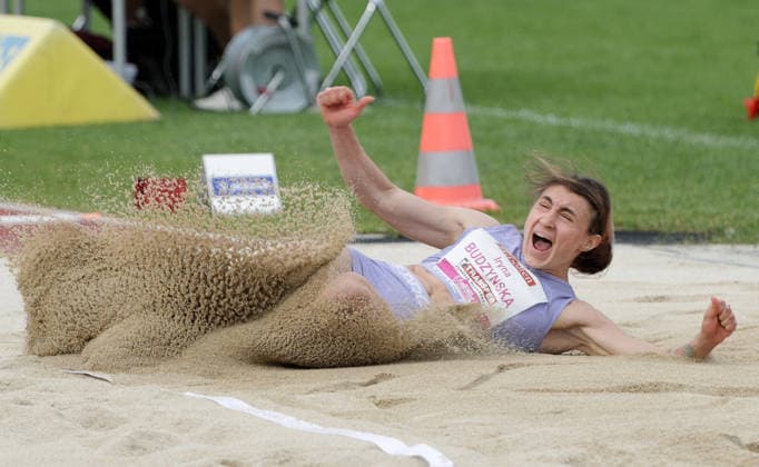 ATHLETICS - Liese Prokop Memorial ST. POELTEN,,04.JUN.26 - ATHLETICS - Liese Prokop Memorial, long jump, women. Image shows Iryna Budzynska (UKR).  GEPAxpictures xWalterxLuger