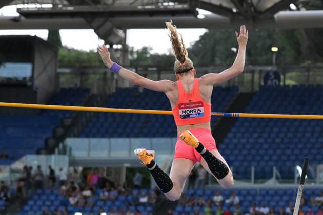 IPA85328278 - MORRIS Sandi USA Pole Vault Women during the match of Wanda Diamond League-Golden Gala Pietro Mennea 2026 at the Olimpico Stadium on June 4, 2026 in Rome, Lazio. during Golden Gala Pietro Mennea - Wanda Diamond League, International Athletics game in Rome, Italy, June 04 2026  Copyright: xRobertoxRamaccia IPAxSportx xx 85328278