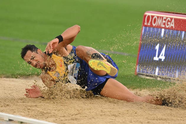 IPA85328283 - DOS SANTOS Almir BRA Triple Jump Men during the match of Wanda Diamond League-Golden Gala Pietro Mennea 2026 at the Olimpico Stadium on June 4, 2026 in Rome, Lazio. during Golden Gala Pietro Mennea - Wanda Diamond League, International Athletics game in Rome, Italy, June 04 2026  Copyright: xRobertoxRamaccia IPAxSportx xx 85328283