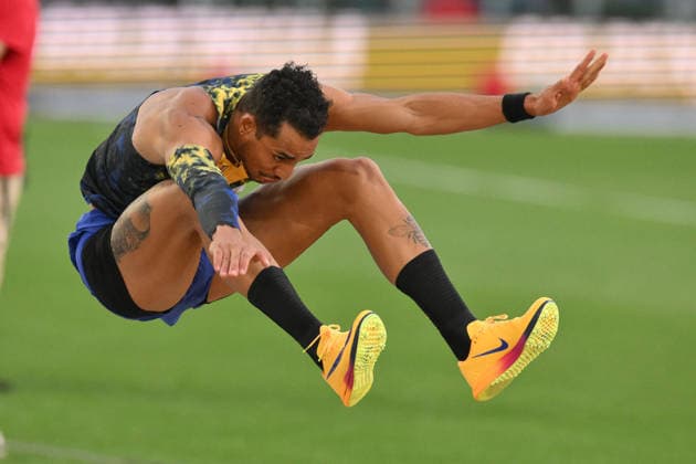 IPA85328273 - DOS SANTOS Almir BRA Triple Jump Men during the match of Wanda Diamond League-Golden Gala Pietro Mennea 2026 at the Olimpico Stadium on June 4, 2026 in Rome, Lazio. during Golden Gala Pietro Mennea - Wanda Diamond League, International Athletics game in Rome, Italy, June 04 2026  Copyright: xRobertoxRamaccia IPAxSportx xx 85328273