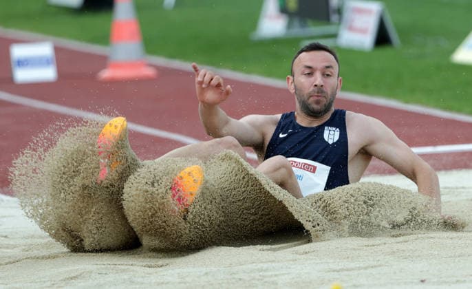 ATHLETICS - Liese Prokop Memorial ST. POELTEN,,04.JUN.26 - ATHLETICS - Liese Prokop Memorial, triple jump, men. Image shows Necati Er (TUR).  GEPAxpictures xWalterxLuger