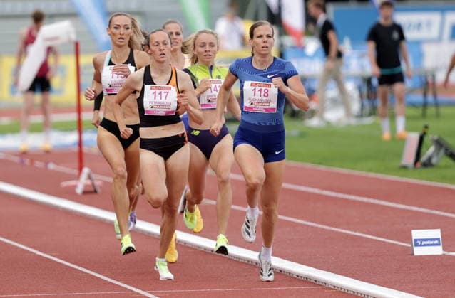 ATHLETICS - Liese Prokop Memorial ST. POELTEN,,04.JUN.26 - ATHLETICS - Liese Prokop Memorial, 800m, women. Image shows Tereza Fuskova, Veronika Petraskova (CZE), Caroline Bredlinger (AUT) and Marcela Suchankova (CZE).  GEPAxpictures xWalterxLuger