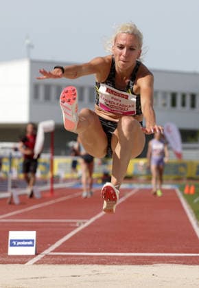 ATHLETICS - Liese Prokop Memorial ST. POELTEN,,04.JUN.26 - ATHLETICS - Liese Prokop Memorial, long jump, women. Image shows Petra Banhidi-Farkas (HUN).  GEPAxpictures xWalterxLuger