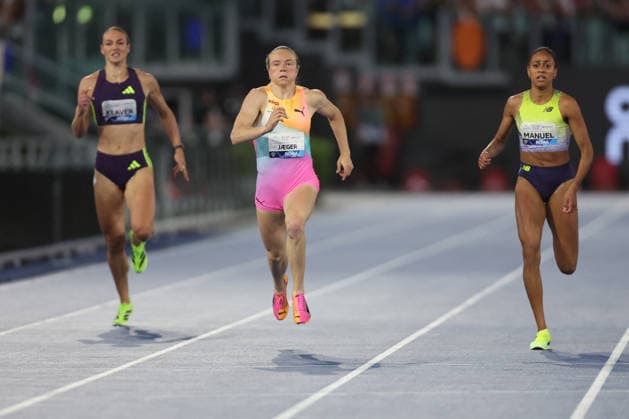 ATHLETICS - Athletics Internationals - Golden Gala Pietro Mennea - Wanda Diamond League Photo by IPA ABACAPRESS.COM85328002 - ROME, Italy - June 4, 2026: Henriette JAGER win Women s 200 Metres The world s top track and field athletes compete at the Golden Gala Pietro Mennea at Rome s Olympic Stadium, the fifth stop of the 2026 Wanda Diamond League season. The prestigious meeting brings together international stars for an evening of elite performances in one of athletics most iconic events. Roma Italy  Copyright: xIPAxSport ABACAx