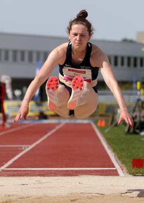 ATHLETICS - Liese Prokop Memorial ST. POELTEN,,04.JUN.26 - ATHLETICS - Liese Prokop Memorial, long jump, women. Image shows Enie Dangelmaier (GER).  GEPAxpictures xWalterxLuger
