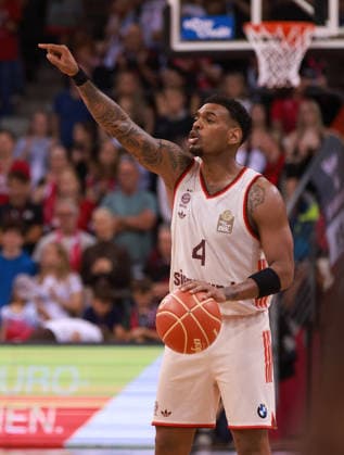 Xavier Rathan Mayes Bayern , Bonn, Germany, 04 06 2026, Basketball Bundesliga, 3 Semifinal, Telekom Baskets Bonn vs FC Bayern Munich Basketball