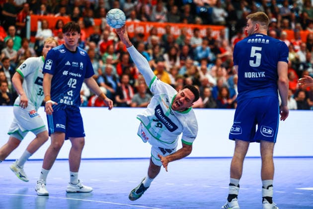 Handball I Men I Season 2025 2026 I Bundesliga I 33 Matchday I HSV Hamburg HSG Wetzlar I 04 06 2026 Ahmed Nafea 79, HSG Wetzlar Copyright: xLobeca RalfxHomburgx