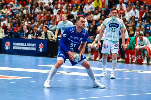 Handball I Men I Season 2025 2026 I Bundesliga I 33 Matchday I HSV Hamburg HSG Wetzlar I 04 06 2026 Casper Ulrich Mortensen 51, HSV Hamburg Copyright: xLobeca RalfxHomburgx
