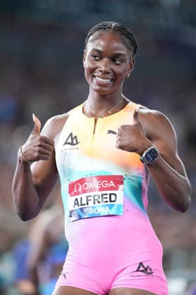 Alfred Julien during the IAAF Diamond League Golden Gala Pietro Mennea at the Olimpico Stadium in Rome, Italy on June 04, 2026 - Athletic.  Copyright: xAlfredoxFalcone xLaPressex
