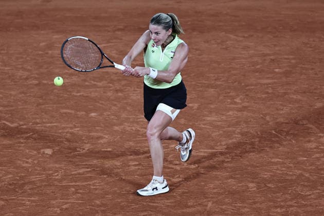 Maja Chwalinska, POL, during semifinal of 2026 French Open at Roland Garros, Paris, 04 06 2026