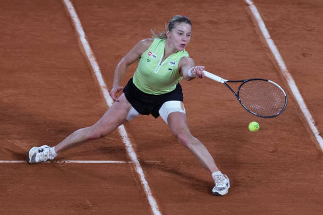 Maja Chwalinska, POL, during semifinal of 2026 French Open at Roland Garros, Paris, 04 06 2026