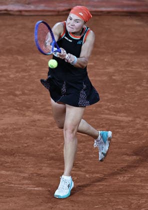 Diana Shnaider, RUS, during semifinal of 2026 French Open at Roland Garros, Paris, 04 06 2026