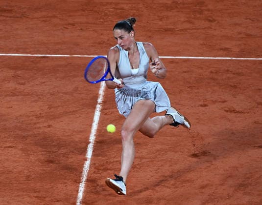 Franch Open 2026 French Open Paris Roland Garros Day 12 04.06.2026 Marta Kostyuk (UKR) loses Semi Final to:- Roger Parker International Sports Fotos Ltd PARIS FRANCE Copyright: xx