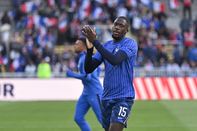 Friendly Match - France v Ivory Coast - FA French defender Ibrahima Konate warms up before the friendly football match between France and Ivory Coast at the Beaujoire stadium in Nantes on June 4, 2026. Photo by Firas Abdullah ABACAPRESS.COM Nantes Pays de la Loire France  Copyright: xAbdullahxFiras ABACAx