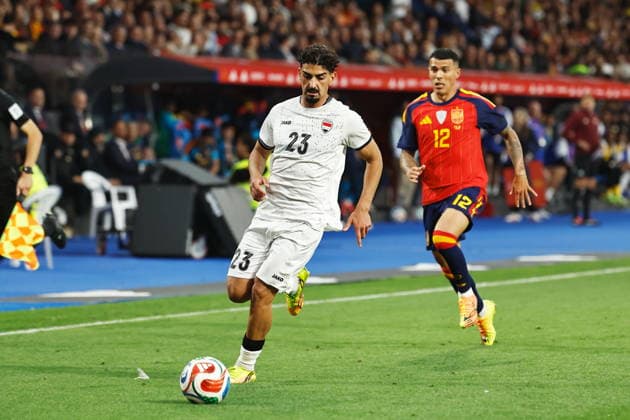 Merchas Doski (IRQ), JUNE 4, 2026 - Football Soccer : International Friendly, Länderspiel, Nationalmannschaft match between Spain - Iraq at the Estadio Municipal de Riazor in A Coruna, Spain. Noxthirdxpartyxsale  aflo_333275339