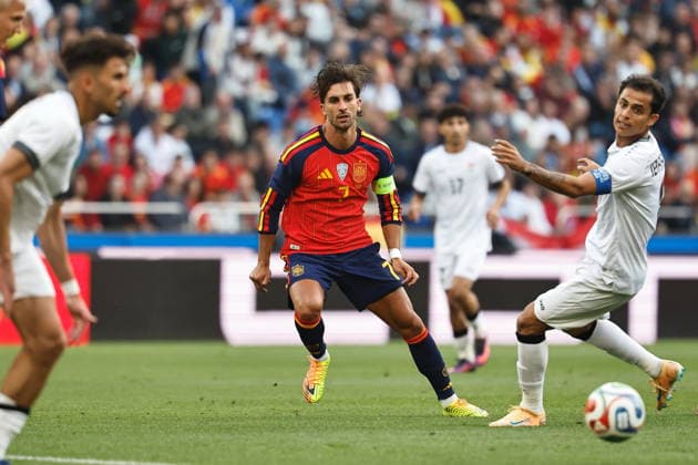 Ferran Torres (ESP), JUNE 4, 2026 - Football Soccer : International Friendly, Länderspiel, Nationalmannschaft match between Spain - Iraq at the Estadio Municipal de Riazor in A Coruna, Spain. Noxthirdxpartyxsale  aflo_333275413