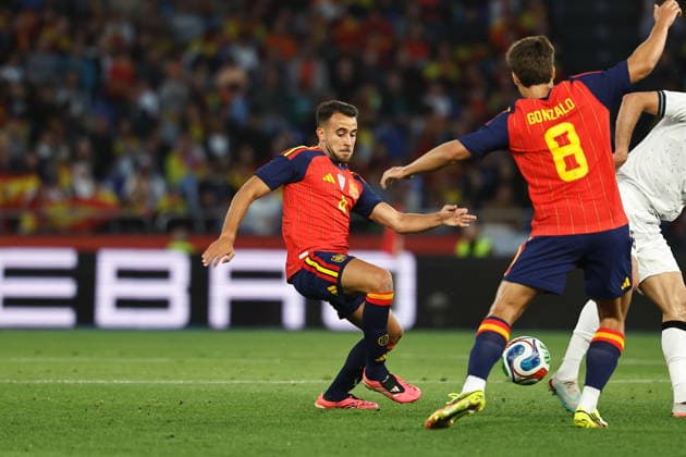 Eric Garcia (ESP), JUNE 4, 2026 - Football Soccer : International Friendly, Länderspiel, Nationalmannschaft match between Spain - Iraq at the Estadio Municipal de Riazor in A Coruna, Spain. Noxthirdxpartyxsale  aflo_333275533