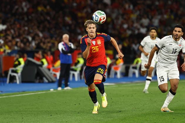 Jesus Rodriguez (ESP), JUNE 4, 2026 - Football Soccer : International Friendly, Länderspiel, Nationalmannschaft match between Spain - Iraq at the Estadio Municipal de Riazor in A Coruna, Spain. Noxthirdxpartyxsale  aflo_333275549