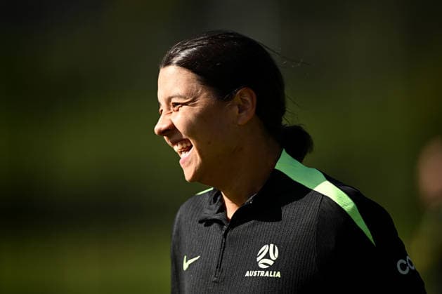 SOCCER MATILDAS TRAINING, Sam Kerr during a Matildas training session ahead of their International Friendly, Länderspiel, Nationalmannschaft match against Mexico, at Sky Park in Sydney, Friday, June 5, 2026. ( NO ARCHIVING Sydney New South Wales Australia  Copyright: xDANxHIMBRECHTSx 20260605147948784275