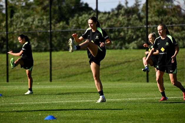SOCCER MATILDAS TRAINING, Winonah Heatley during a Matildas training session ahead of their International Friendly, Länderspiel, Nationalmannschaft match against Mexico, at Sky Park in Sydney, Friday, June 5, 2026. ( NO ARCHIVING Sydney New South Wales Australia  Copyright: xDANxHIMBRECHTSx 20260605193655799933