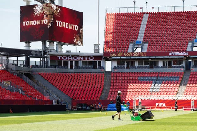 Football, FIFA World Cup 2026, Impressions from Toronto before the start of the World Cup