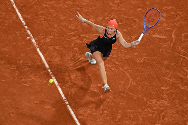 2026 French Open - Diana Schnaider Diana Schnaider RUS) during her semi final match at the 2026 Roland Garros French Tennis open tournament in Paris, France, on June 4, 2026. Photo by Corinne Dubreuil ABACAPRESS.COM Paris France  Copyright: xDubreuilxCorinne ABACAx