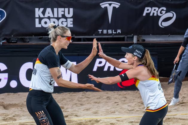 RECORD DATE NOT STATED QUEEN & KING OF THE COURT Hamburg, Germany 04.06.2026 HAMBURG, GERMANY - JUNE 4: Louisa Lippmann (GER), Kristen Nuss Cruz (USA) during the QUEEN & KING OF THE COURT at Hamburg on June 4, 2026 in Hamburg, Germany. *** QUEEN KING OF THE COURT Hamburg, Germany 05 06 2026 HAMBURG, GERMANY JUNE 4 Louisa Lippmann GER , Kristen Nuss Cruz USA during the QUEEN KING OF THE COURT at Hamburg on June 4, 2026 in Hamburg, Germany Copyright: xBEAUTIFULxSPORTS PeterxWeberx