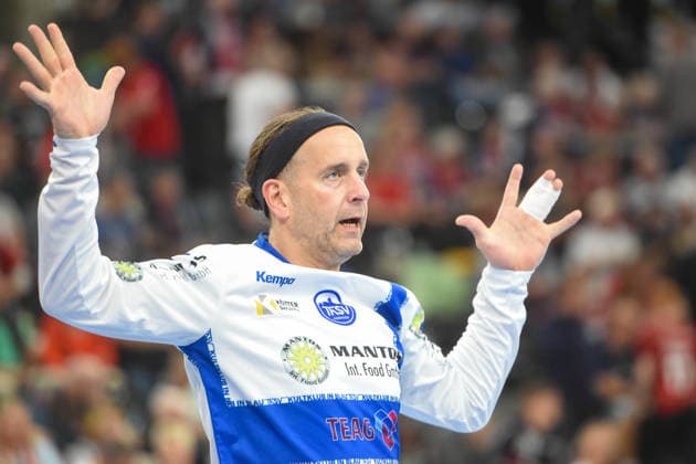 Handball I Men I Season 2025 2026 I Bundesliga I 33 Matchday I SG Flensburg Handewitt ThSV Eisenach I 04 06 2026 Silvio Heinevetter 12, ThSV Eisenach Copyright: xLobeca JanxKirschnerx