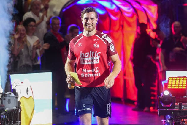 Handball I Men I Season 2025 2026 I Bundesliga I 33 Matchday I SG Flensburg Handewitt ThSV Eisenach I 04 06 2026 Johannes Golla 4, SG Flensburg Handewitt Copyright: xLobeca JanxKirschnerx