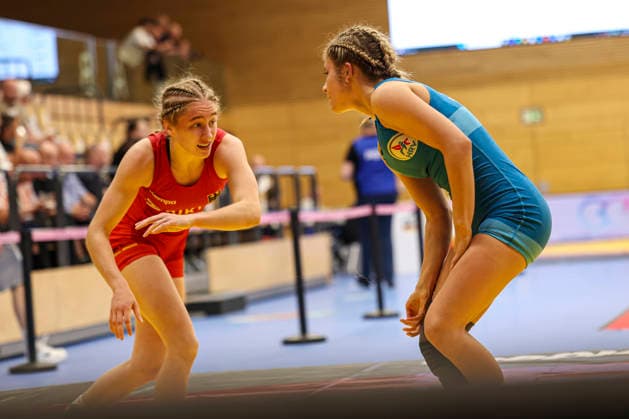 RINGEN German Championships 2026 53kg Women Lisa Eckert Hesse against Fiona Gasser Saxony