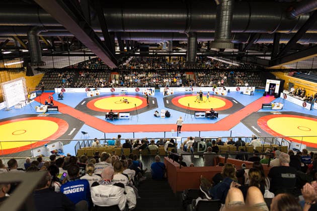 RINGING German Championships 2026 The Untermainhalle at the German Championships 2026 in Elsenfeld