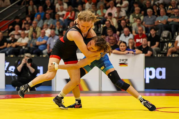 RINGEN German Championships 2026 53kg Annika Wendle ASV Altenheim against Josefine Widmann Ückerath