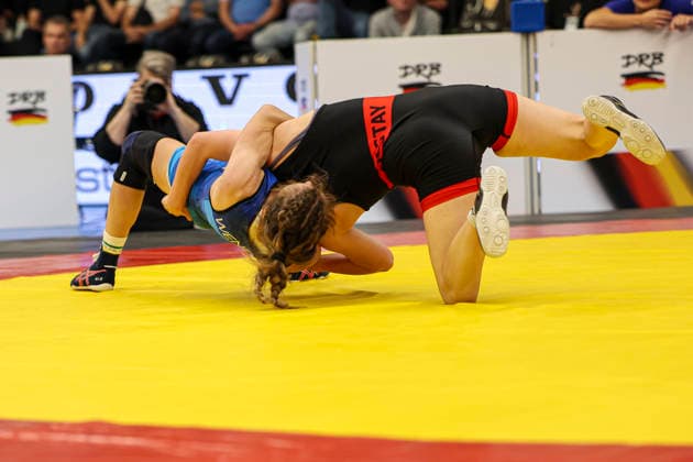 RINGEN German Championships 2026 53kg Annika Wendle ASV Altenheim against Josefine Widmann Ückerath