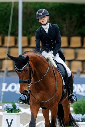 BALVE LONGINES Balve Optimum 2026, BALVE LONGINES Balve Optimum 2026 BAUMGUERTEL Lucie Anouk GER , ZINQ First Vienna FH FRH PIAFF FOÌˆRDERPREIS Preis der Liselott Schindling Stiftung German Championships Dressage U25 U25 Grand Prix Balve, riding facility Schloss Wocklum 05 June 2026