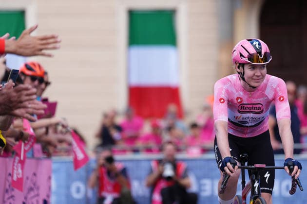 Netherlands™s Anna van der Breggen of Team SD Worx - Protime™s during Stage 7 of the Giro d™Italia Women, from Sorbolo Mezzani to Salice Terme, Italy, Friday, June 5, 2026  Copyright: xDavidexSpada LaPressex