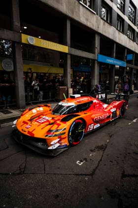 24 HEURES DU MANS 2026 - PESAGE Genesis GMR-001, detail, Genesis Magma Racing during Le Pesage of the 24 Hours of Le Mans 2026, 3rd round of the 2026 FIA World Endurance Championship, from June 5 to 6, 2026 on the Place de la RÃ publique in Le Mans, France - Le MansFrance  Copyright: xCharlyxLopezx