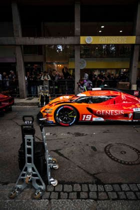 24 HEURES DU MANS 2026 - PESAGE Genesis GMR-001, detail, Genesis Magma Racing during Le Pesage of the 24 Hours of Le Mans 2026, 3rd round of the 2026 FIA World Endurance Championship, from June 5 to 6, 2026 on the Place de la RÃ publique in Le Mans, France - Le MansFrance  Copyright: xCharlyxLopezx