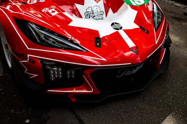 24 HEURES DU MANS 2026 - PESAGE Corvette Z06 LMGT3.R, detail during Le Pesage of the 24 Hours of Le Mans 2026, 3rd round of the 2026 FIA World Endurance Championship, from June 5 to 6, 2026 on the Place de la RÃ publique in Le Mans, France - Le MansFrance  Copyright: xCharlyxLopezx