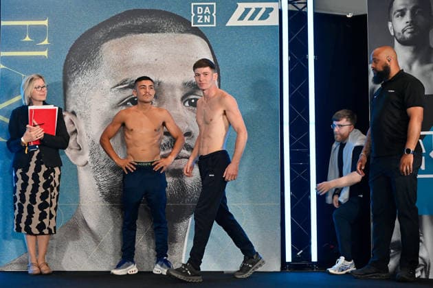 Josh Padley v Aqib Fiaz Weigh-In Ed Hard enters the stage during the Josh Padley v Aqib Fiaz Weigh-In at the Millennium Gallery, Sheffield, England, United Kingdom on 5 June 2026 Credit: Connor McMain Every Second Media Editorial use only. All images are copyright Every Second Media Limited. No images may be reproduced without prior permission. Copyright: xIMAGO EveryxSecondxMediax ESM-2022-0015 ConnorxMcMainx xEveryxSecondxMediax
