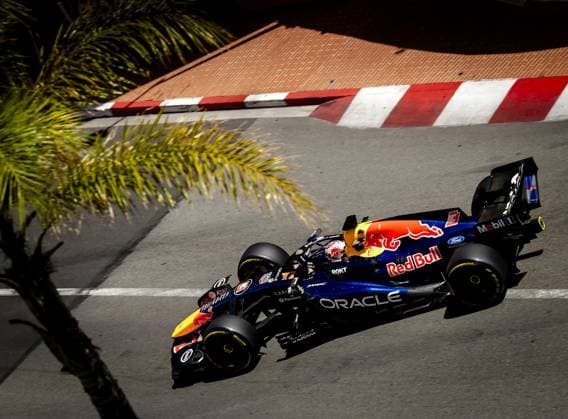 MONACO - Max Verstappen (Red Bull Racing) during the first free practice session at the Circuit de Monaco ahead of the Monaco Grand Prix. ANP SEM VAN DER WAL xVIxANPxSportx xxANPxIVx 560165519 originalFilename: 560165519.jpg