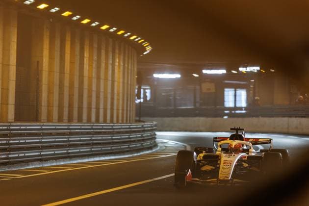 Esteban Ocon TGR Haas F1 Team, 31 with his car in the tunnel, Monaco Grand Prix, Motorsport, Formula 1, 2026 season, 05 06 2026 Monaco Grand Prix, Motorsport, Formula 1, 2026 season, 05 06 2026 Copyright: xEibner-Pressefoto AlexanderxNeisx EP_ANS