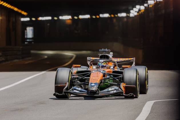 Oscar Piastri McLaren Mastercard F1 Team, 81 with his car exit tunnel, Monaco Grand Prix, Motorsport, Formula 1, 2026 season, 05 06 2026 Monaco Grand Prix, Motorsport, Formula 1, 2026 season, 05 06 2026 Copyright: xEibner-Pressefoto AlexanderxNeisx EP_ANS