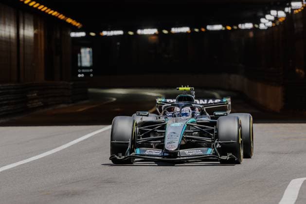 Andrea Kimi Antonelli Mercedes AMG Petronas F1 Team, 12 with his car exit tunnel, Monaco Grand Prix, Motorsport, Formula 1, 2026 season, 05 06 2026 Monaco Grand Prix, Motorsport, Formula 1, 2026 season, 05 06 2026 Copyright: xEibner-Pressefoto AlexanderxNeisx EP_ANS