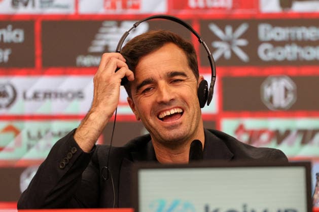 05 06 2026, Football, Bayer 04 Leverkusen, 1 Soccer Bundesliga, BayArena, Season 2026 2027 Press conference for the presentation of the new head coach Carles Martinez Novell Welcome DFB regulations prohibit any use of photographs as image sequences and or quasi video North Rhine-Westphalia Germany
